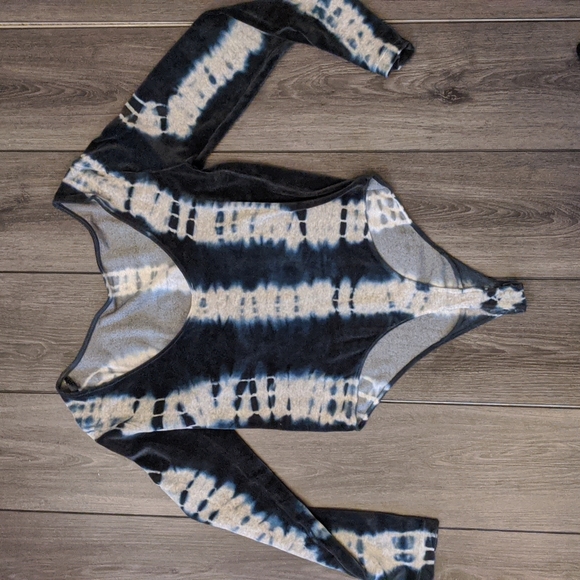 All Saints Velvet Bodysuit - Picture 8 of 8